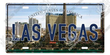 Targa in metallo Las Vegas USA