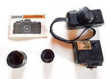 PENTAX AUTO 110 - 18mm 24mm 50mm - FLASH - GRANDANGOLO - TELE (6013)
