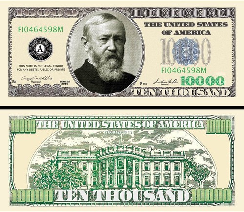 Benjamin harrison billet - harrison,