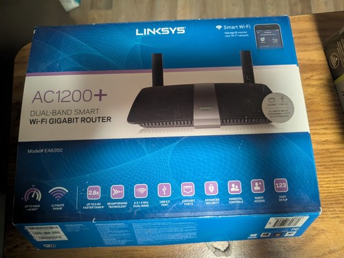 Linksys ac1200 ea6350 router - ac1200+,