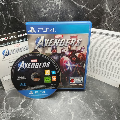 Marvel avengers ps4 completo - ps4,