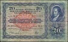 Svizzera banconota 20 - svizzera,
