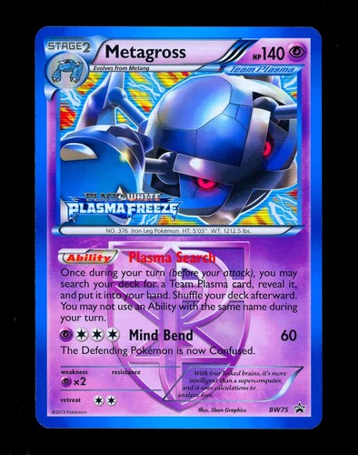 Carta pokemon metagross - carta,