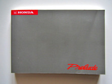  Libretto Istruzioni Uso e Manutenzione - HONDA PRELUDE 1993 in Lingua Tedesca