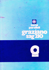 Graziano SAG 210 - SAG 210 NR - SAG 210 R3 tornio Manuale uso manutenzione