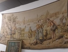 Vecchio Arazzo da parete muro