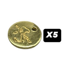 5 Pezzi Stemma dischetto