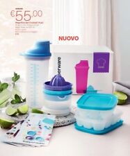 Set Tupperware 4 pz: 2 stampi ghiaccio, Magic Mixer 600ml, Aiuto Cuoca