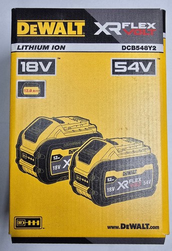 Dewalt dcb548y2 flexvolt - dewalt, dcb548y2-xj