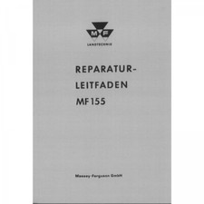 Massey Ferguson MF 155 con motore Perkins AD4.203 - manuale officina trattore