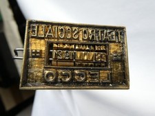 TIMBRO DATARIO ANNI 20 TEATRO SOCIALE LECCO SIGILLO COMPLETO FUNZIONANTE