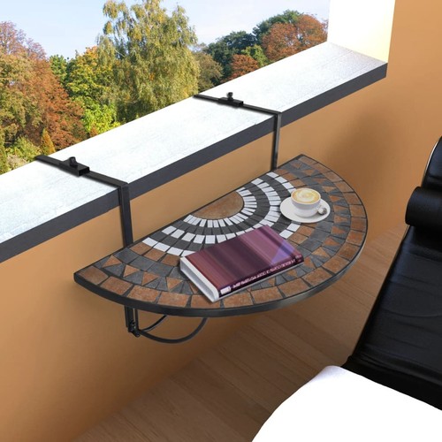 Tavolo balcone mosaico - da,