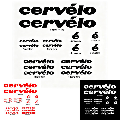 Cervelo etichette vinile bici - cervelo,