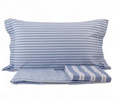 Completo lenzuolo matrimoniale Via Roma linea OXFORD articolo OX150 RIGA variant