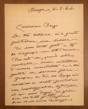Lettera autografa di Leopoldo