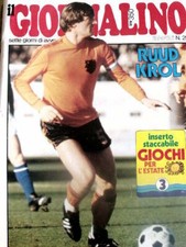 Giornalino 25 1980  Asterix - Poster Ruud Krol + inserto Giochi Estate