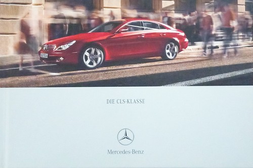 Brochure depliant mercedes - brochure,