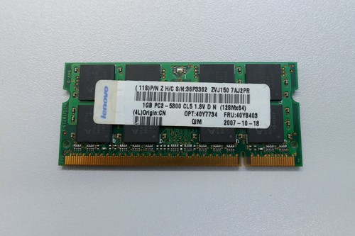Memoria lavoro 1gb - memoria, ddr2