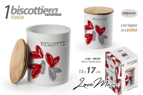 Biscottiera ceramica - biscottiera,