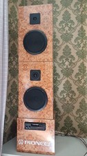 RADIO PIONEER, VINTAGE, RARA, CASSE, EFFETTO LEGNO TRUCIOLATO