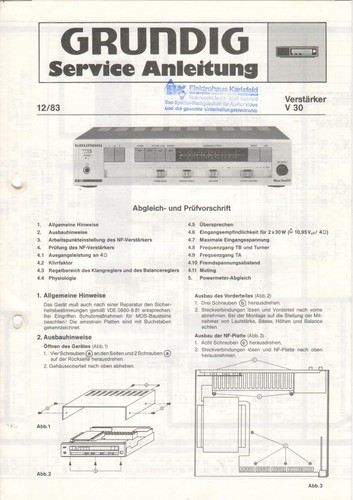 Grundig manuale di - -,