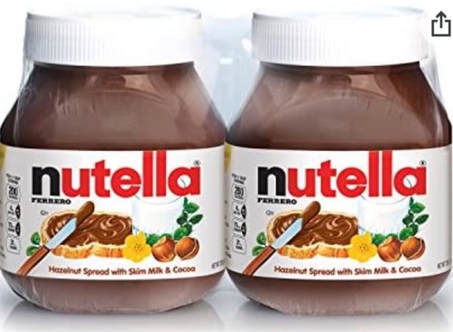 Nutella pack of two - 7.7,