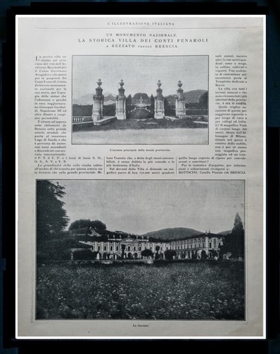 Lito rivista 1925 storica - da,