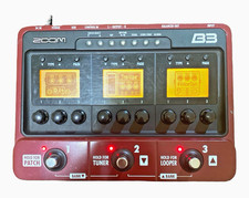 ZOOM B3 Effetti Bassi e Amplificatore Simulatore Basso Multieffetto Pedale Giappone Usato