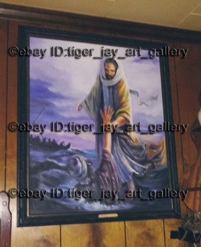 Quadro gesù salva - quadro, san