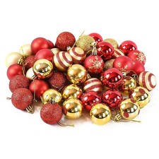 Palline di Natale Rosse e Oro
