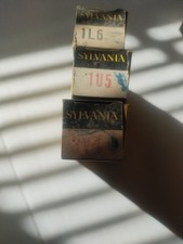 Tubi Sylvania 1L6,1U5, 3V4