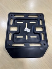 Porta targa in plastica nera per targhe 16,5x16,5cm moto fino 1999 MARR 0761