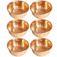 Rame Elaborato Design Ciottola Katori Articoli per la Tavola Pranzo 125 Ml- Di 6