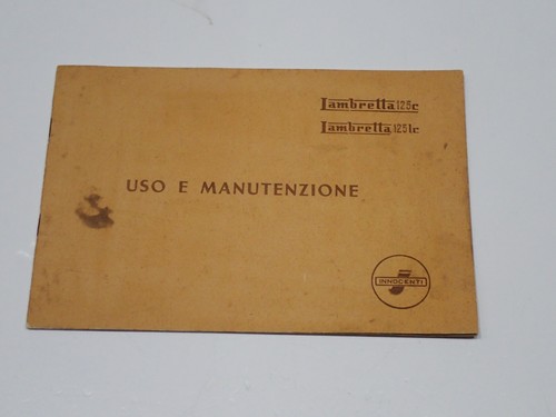 Innocenti lambretta 125 - lambretta, c