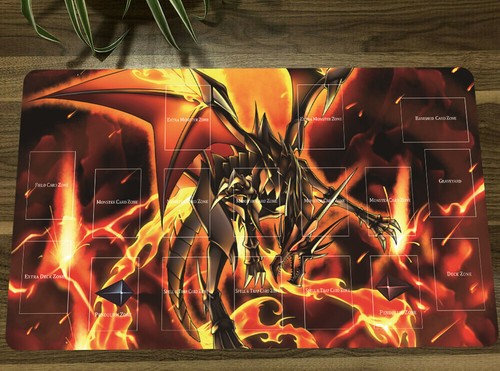 Nuovo ygo playmat red eyes - ygo,