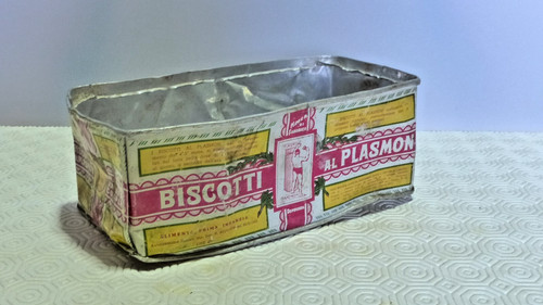 Scatola latta vintage - scatola,