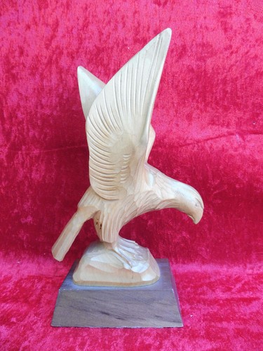 Figura legno aquila - figura, legno,
