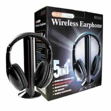 Cuffie Stereo Wireless 5 IN 1