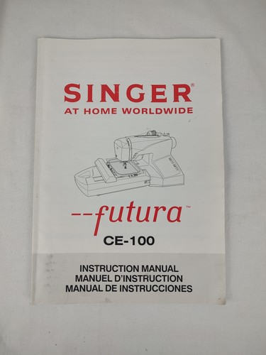 Singer futura 100 - singer, ce-100