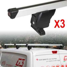 3 barre portatutto portapacchi alluminio G3 Fiat Ducato dal 2006