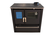 VERSO CS PLUS INOX-Nero Stufa