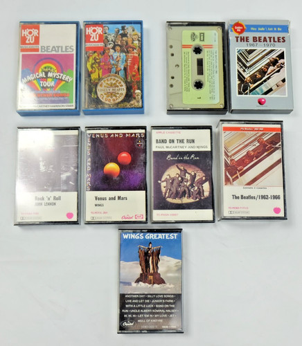 The beatles tape cassette - tape,