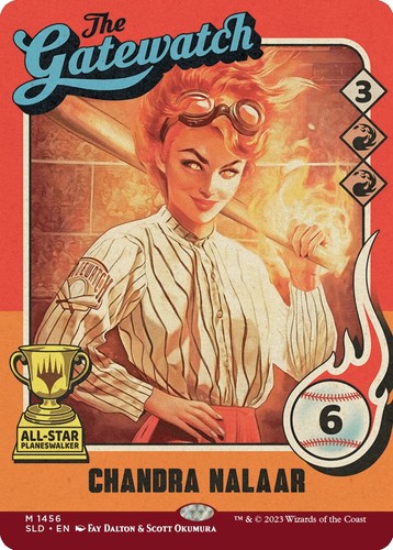 Chandra nalaar 1456 foil - chandra,