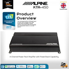 Alpine kta 450 amplificatore - kta-450,