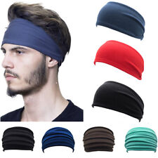 Fascia Per Capelli Da Uomo Fascia Antisudore Elastica Per Il Sudore Sport ☆