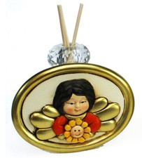 33356 Bomboniere Profumatore Cristallo Cuore Angeli Puttini Comunione Diffusore