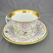 bellissima tazza porcellana 1850 circa probabilmente Napoli Italia