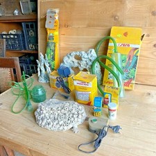 SET ACCESSORI PER ACQUARIO POMPA IMMERSIONE aspiratore DECORAZIONI