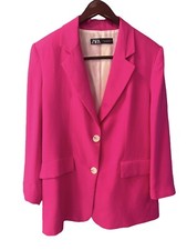 Giacca blazer ZARA rosa caldo