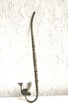 Antica Pipa da oppio/tabacco  mediorientale con Pavone - Pipa handmade ottone